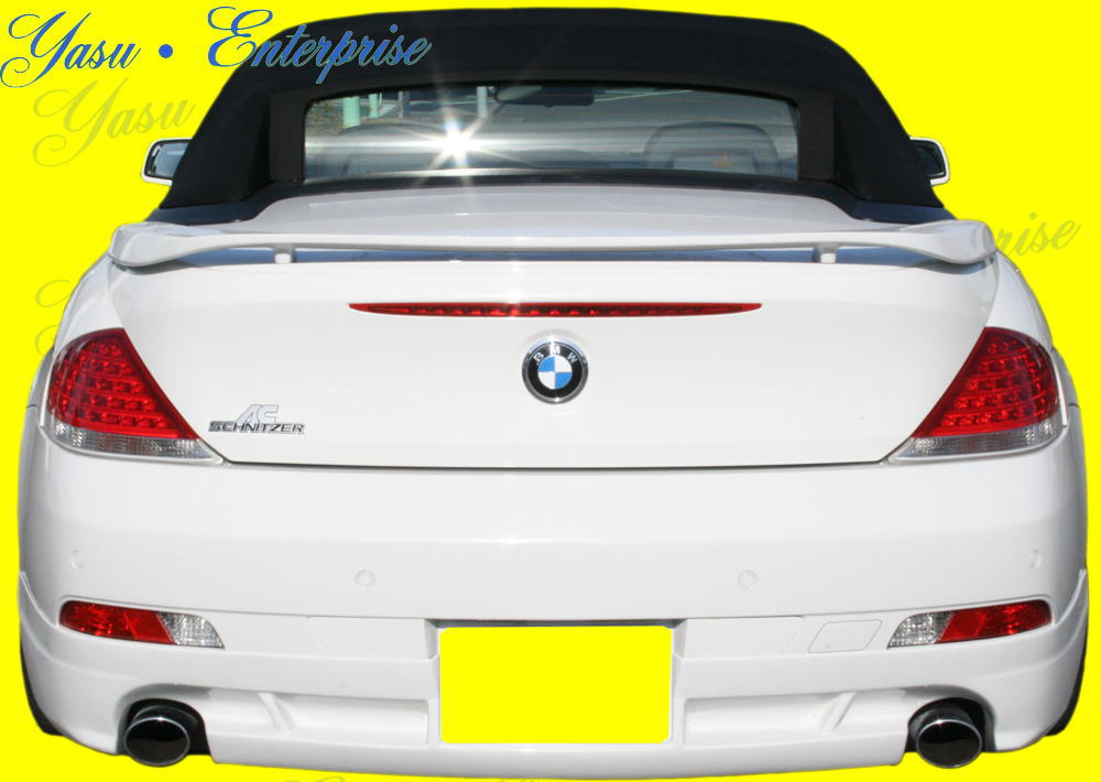 BMW　E63＆E64　6シリーズ　クーペ＆カブリオレ　ウィングスポイラー＆ネジSet