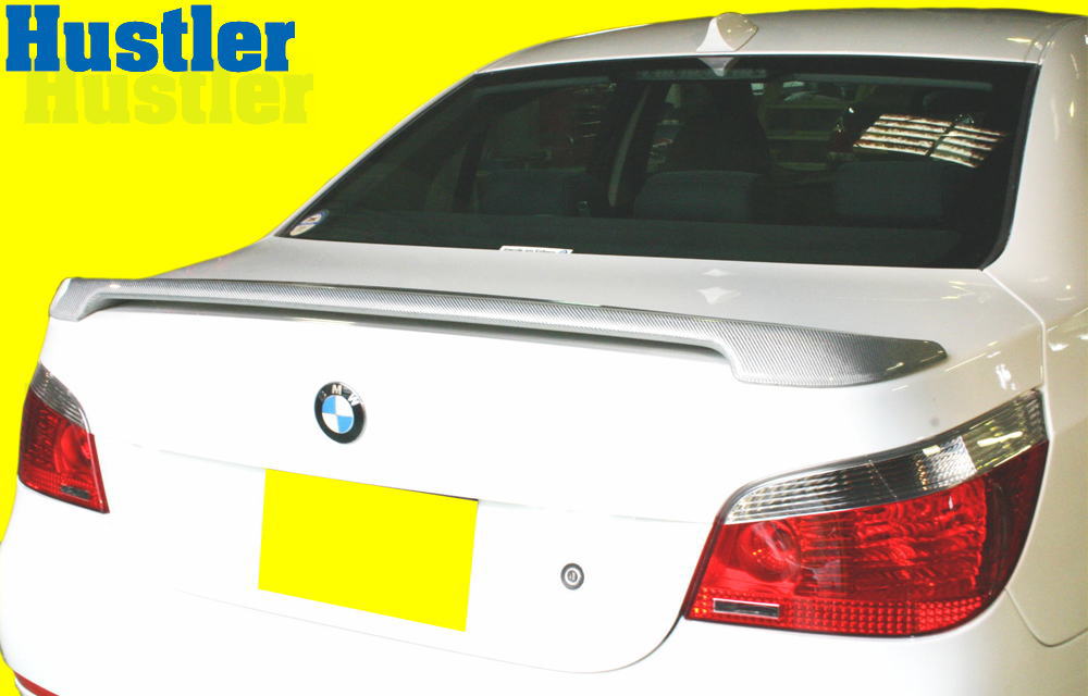 BMW　E60　5シリーズ　シルバーカーボン　トランクスポイラー　Ｍ1